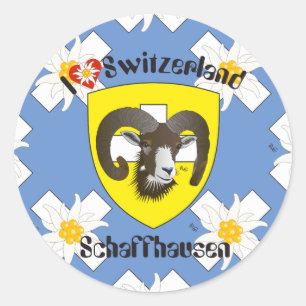 Schaffhausen Schweiz Suisse Svizzera Aufkleber