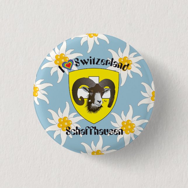 Schaffhausen - Schweiz - Suisse - Svizzera-Buttons Button (Vorderseite)