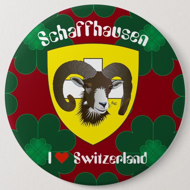 Schaffhausen - Schweiz - Suisse - Svizzera-Buttons Button (Vorderseite)
