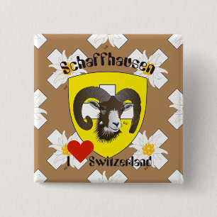 Schaffhausen - Schweiz - Suisse - Svizzera-Buttons Button