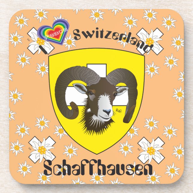 Schaffhausen - Schweiz - Suisse - Svizzera Getränkeuntersetzer (Vorderseite)