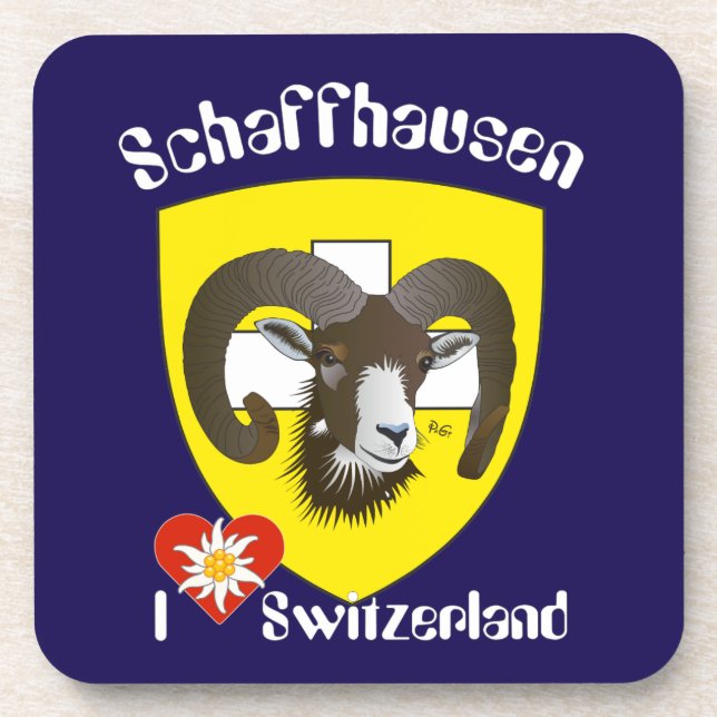 Schaffhausen - Schweiz - Suisse - Svizzera Getränkeuntersetzer (Vorderseite)