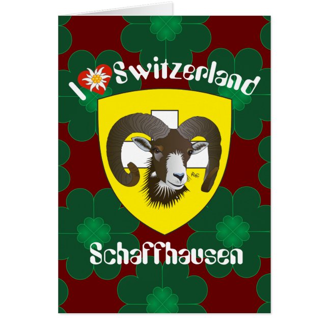 Schaffhausen Schweiz Suisse Svizzera Grusscard (Vorne)