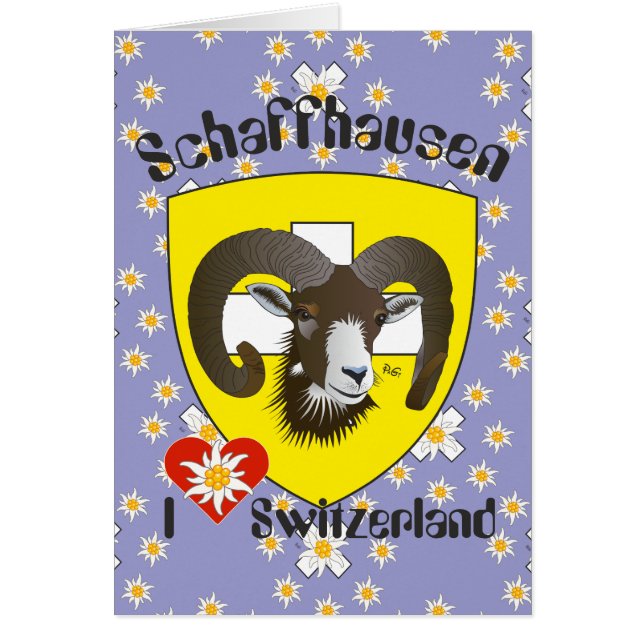 Schaffhausen Schweiz Suisse Svizzera Grusscard (Vorne)