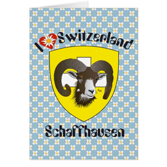 Schaffhausen Schweiz Suisse Svizzera Grusscard (Vorne)