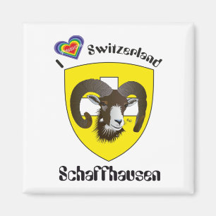 Schaffhausen Schweiz Suisse Svizzera Magnet