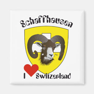Schaffhausen Schweiz Suisse Svizzera Magnet