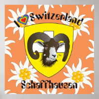 Schaffhausen - Schweiz - Suisse - Svizzera Poster