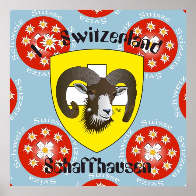Schaffhausen - Schweiz - Suisse - Svizzera Poster (Vorne)