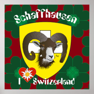 Schaffhausen - Schweiz - Suisse - Svizzera Poster