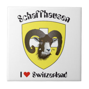 Schaffhausen Schweiz Suisse Svizzera Svizra Fliese