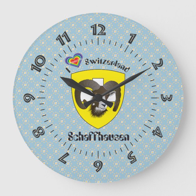 Schaffhausen - Schweiz - Suisse - Svizzera Uhr (Vorderseite)