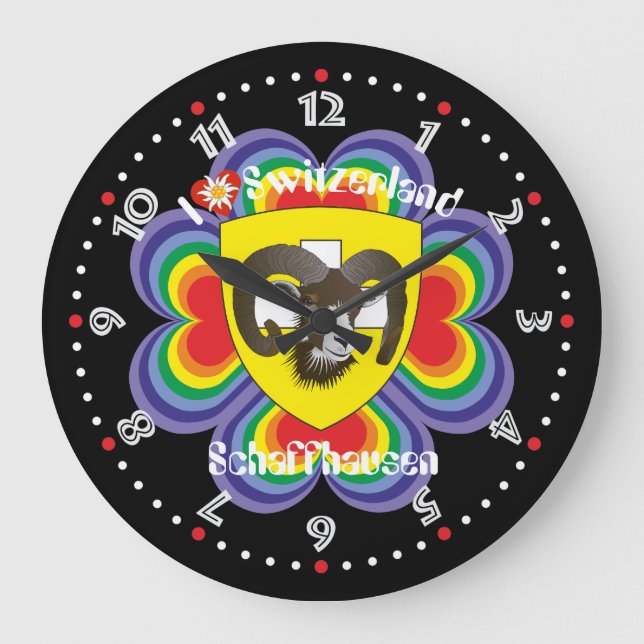 Schaffhausen - Schweiz - Suisse - Svizzera Uhr (Vorderseite)
