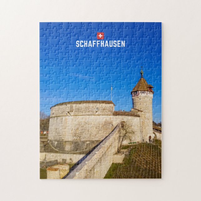 Schaffhausen The Munot Puzzle (Vertikal)