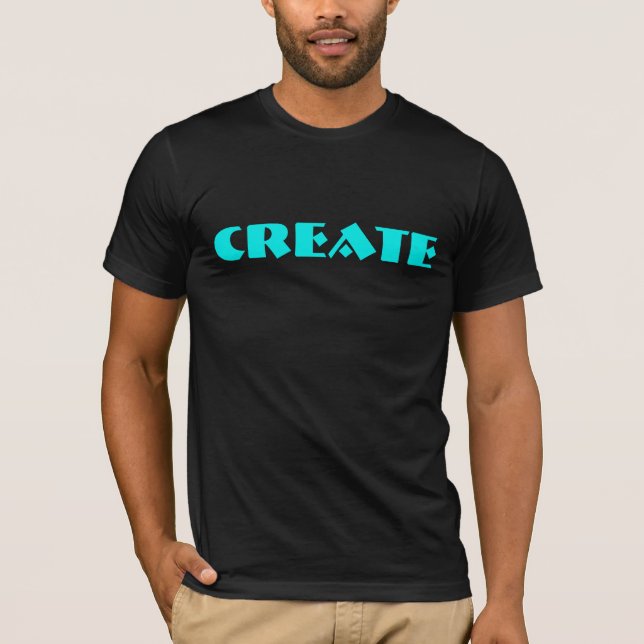 "Schafft den männlichen T - Shirt (Vorderseite)
