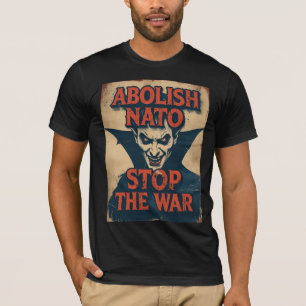 Schafft die NATO-Vampir-Halloween-Antikriegsbewegu T-Shirt