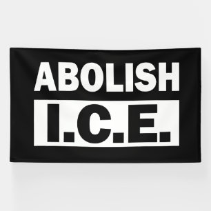 Schafft ICE ab Banner