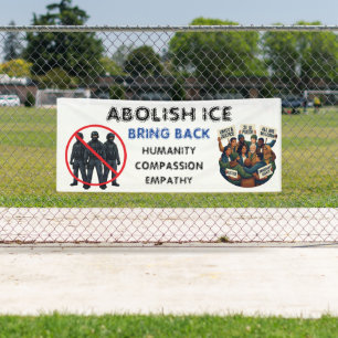 Schafft ICE ab   Bringt Mitgefühl und Empathie zur Banner