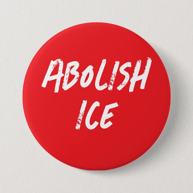 Schafft ICE Politische Proteste ab Button (Vorderseite)