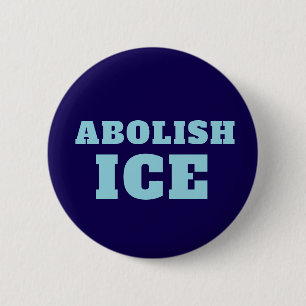 Schafft ICE Protest Aufkleber Ab Button