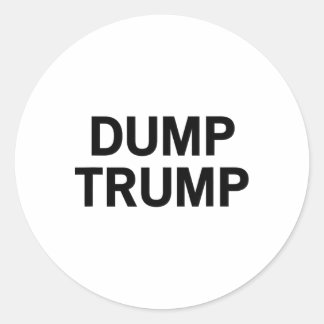 Schafft Trump ab _2 Runder Aufkleber