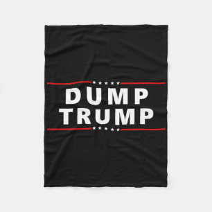 Schafft Trump ab - Großartiges Protest Anti Trump  Fleecedecke