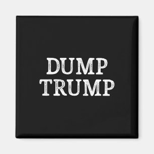 Schafft Trump ab - Retro-Stil - Magnet