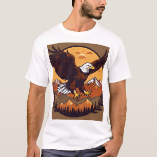 Schaffte Majestät: Kristalladler im Flug" T-Shirt