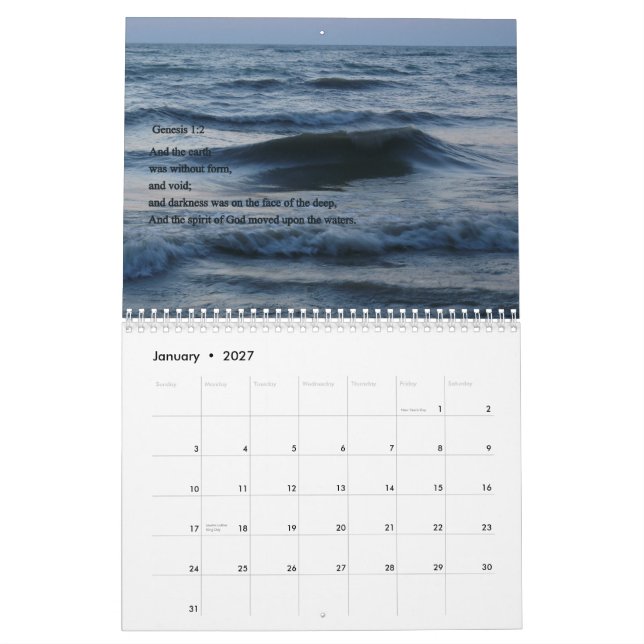 Schaffung, 2010 kalender (Jan 2027)