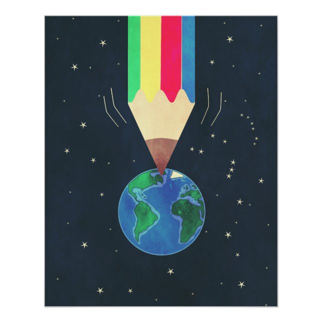 Schaffung der Welt Poster (Vorderseite)
