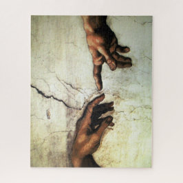 Schaffung von Adam - Hände Michelangelo 1475 - Puzzle