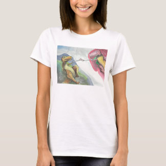 "Schaffung von T-Rex " T-Shirt