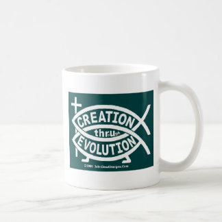 Schaffungs-Evolution Kaffeetasse