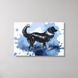 Schafhund Leinwanddruck