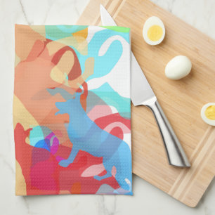 Schafhunde Geschirrtuch