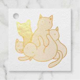 Schafkätzchen Geschenkanhänger