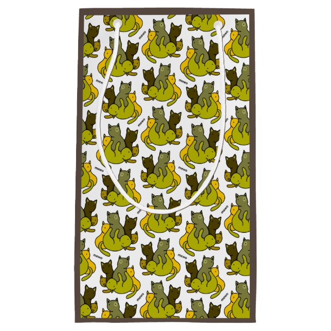 Schafkätzchen Kleine Geschenktüte (Vorderseite)