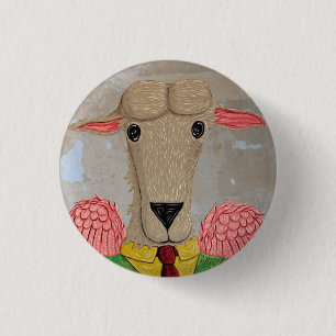 Schafknopf Button