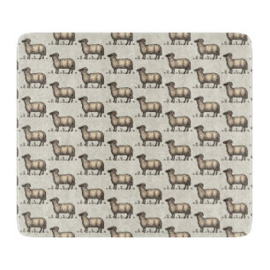 Schaflammfarm Vintag Schneidebrett