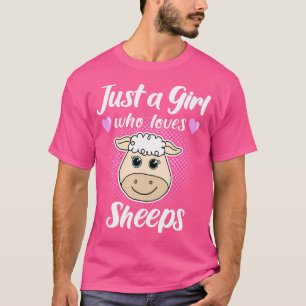 Schafschaf-Kopf-Lieben Schafe T-Shirt