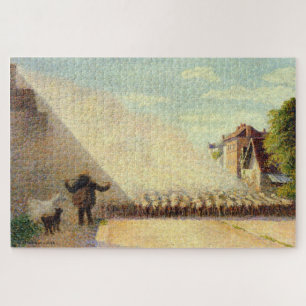 Schafschloss (1888) von Camille Pissarro Puzzle