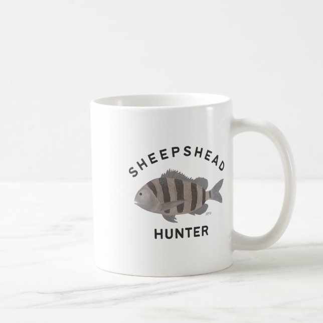 Schafshead-Jäger-Angeln  Kaffeetasse (Rechts)
