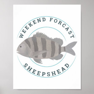 Schafskopffischerei Fischiger Fischer Lustiger Ang Poster