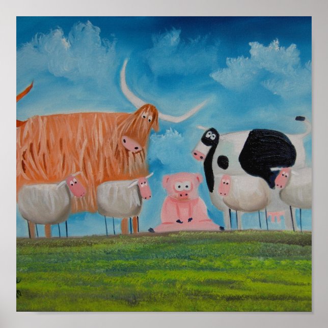 Schafskuh Poster (Vorne)