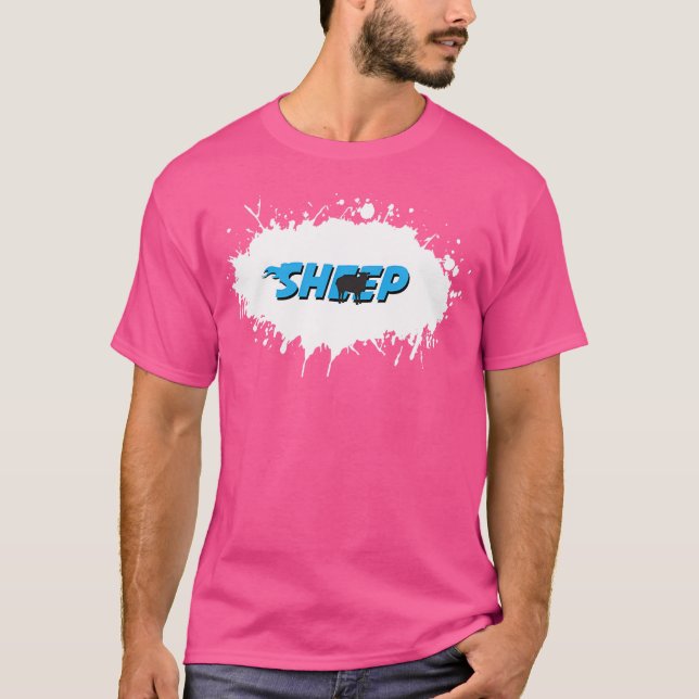 Schafsplash T-Shirt (Vorderseite)