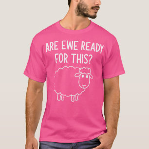 Schafspuppen sind bereit für diese lustigen Witze  T-Shirt