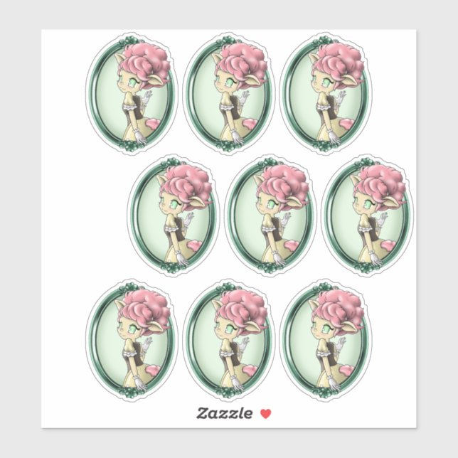 Schafsticker Aufkleber (Blatt)