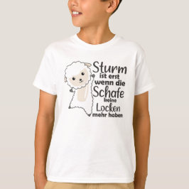 Schafsturm Norddeutschland Nordseeküste T-Shirt