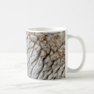 Schafwolle Abstrakte Natur Foto Kaffeetasse