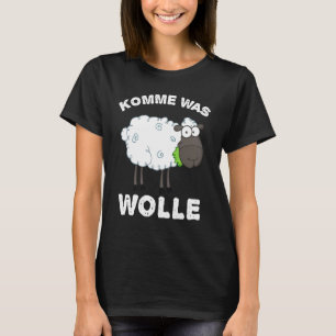 Schafwolle für Hirten und Bauern T-Shirt